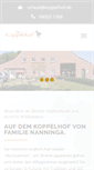 Mobile Screenshot of koppelhof.de